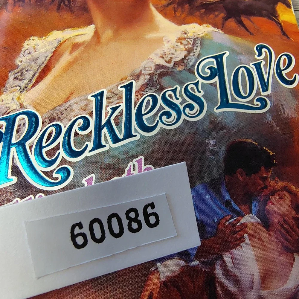 Reckless‎ Love Elizabeth Lowell Harlequin Historical Romance Paperback Book 1990